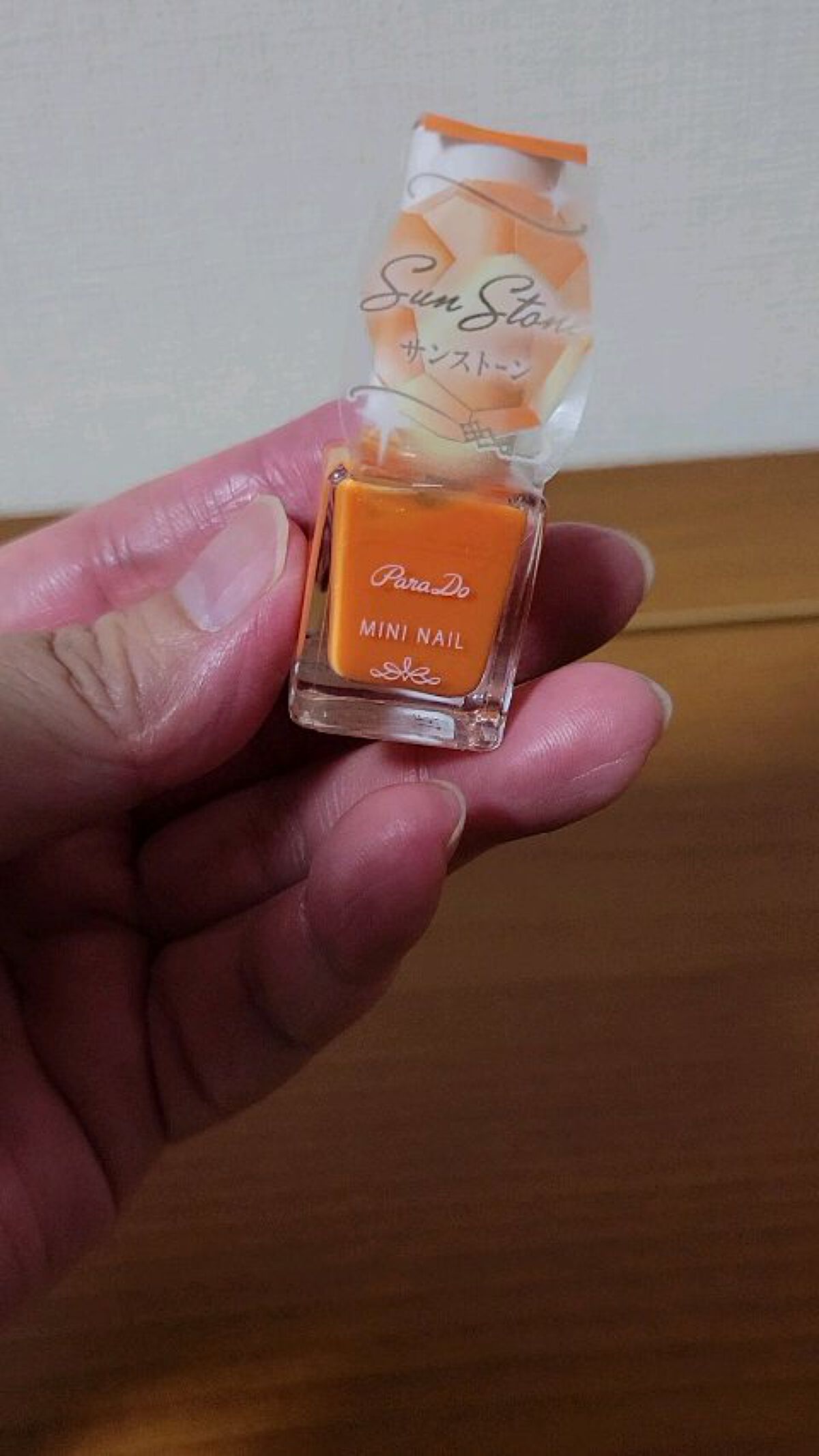 ミニネイル OR03 サンストーン/パラドゥ/マニキュアを使ったクチコミ（3枚目）