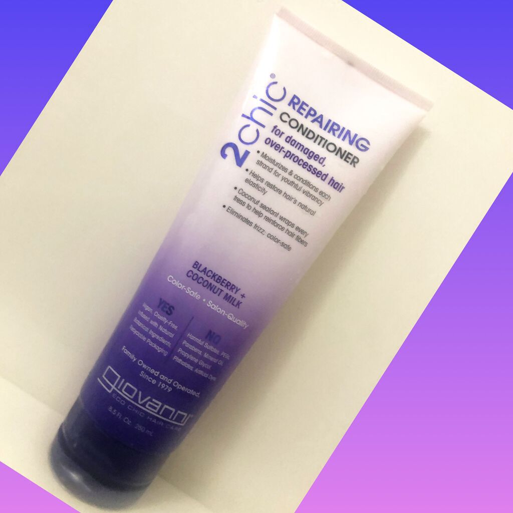 ジョヴァンニ 2chic ダメージ シャンプー/コンディショナー/giovanni/市販シャンプーの動画クチコミ1つ目