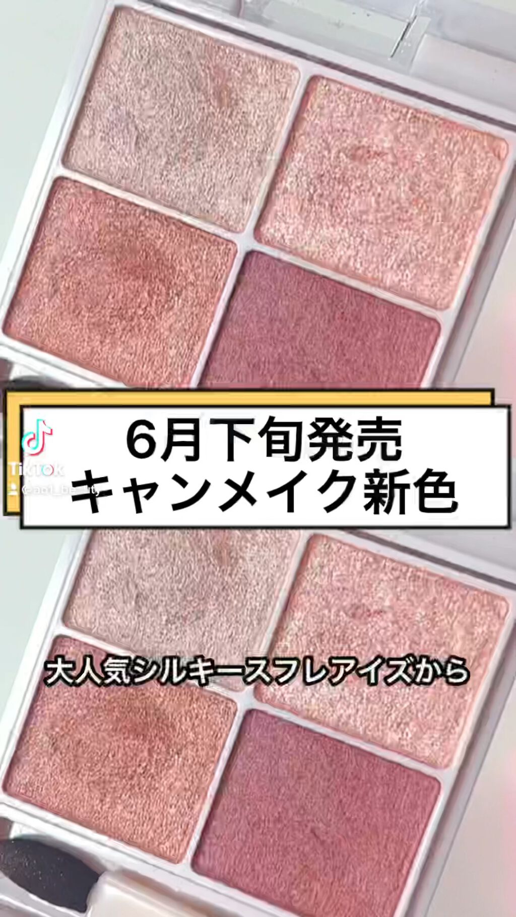 シルキースフレアイズ/キャンメイク/アイシャドウパレットを使ったクチコミ（1枚目）