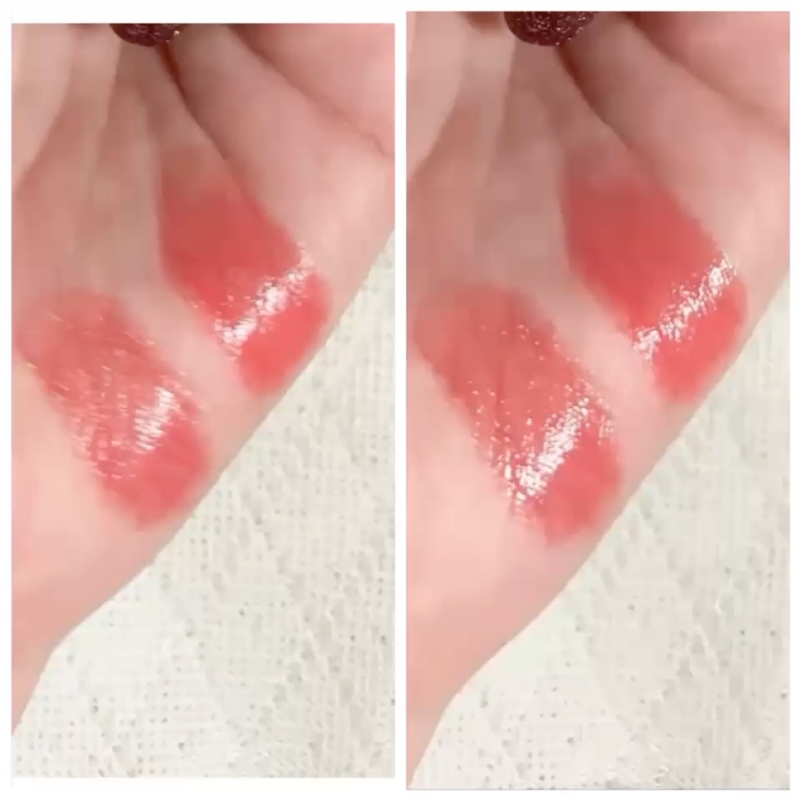 ヘルシーグロウバームスティック/wakemake/口紅を使ったクチコミ（3枚目）