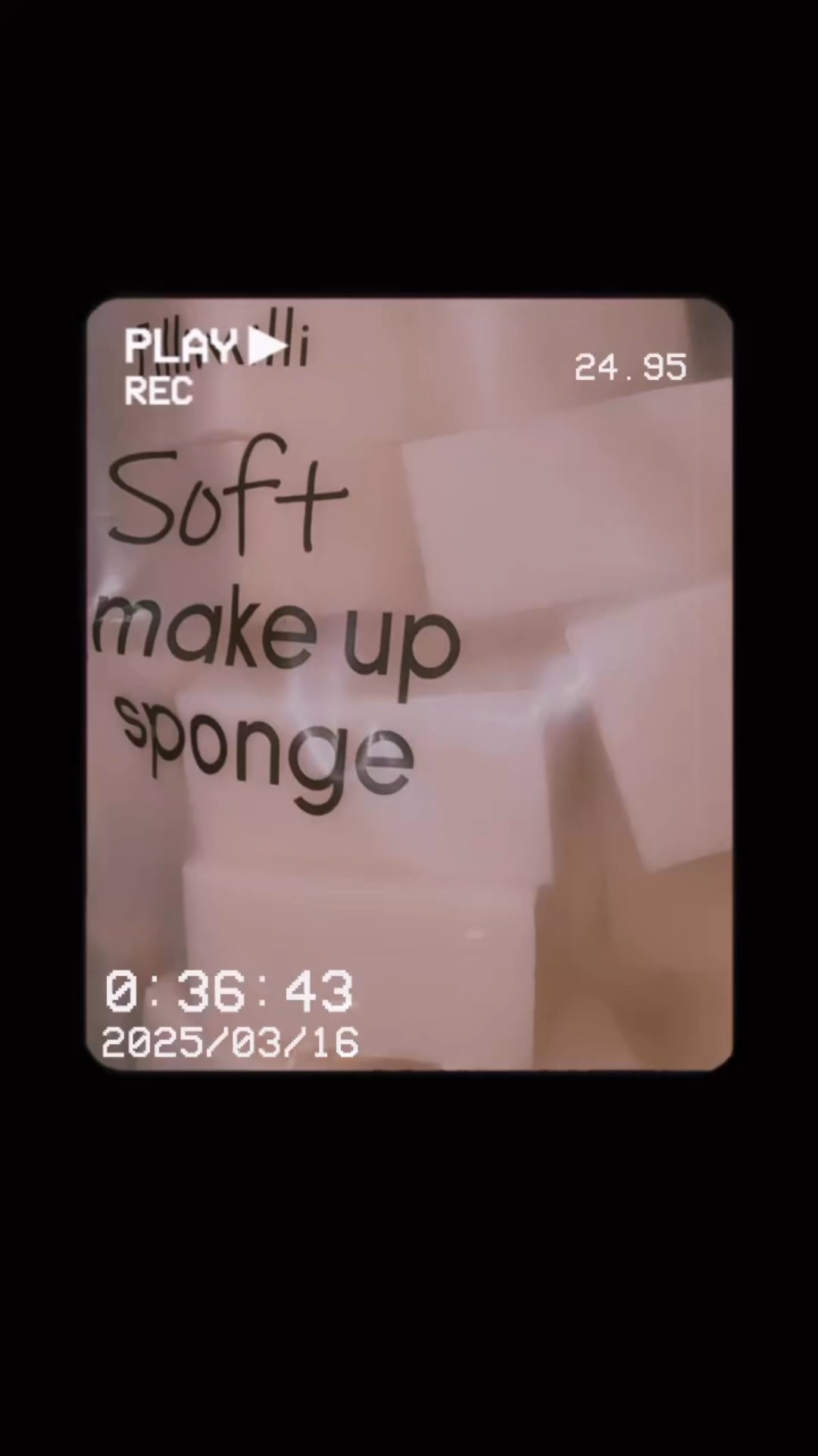 SOFT MAKEUP SPONGE/fillimilli/パフ・スポンジを使ったクチコミ（1枚目）