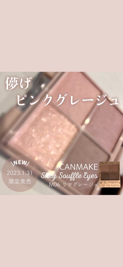 シルキースフレアイズ(マットタイプ)/キャンメイク/アイシャドウパレットを使ったクチコミ(1枚目)