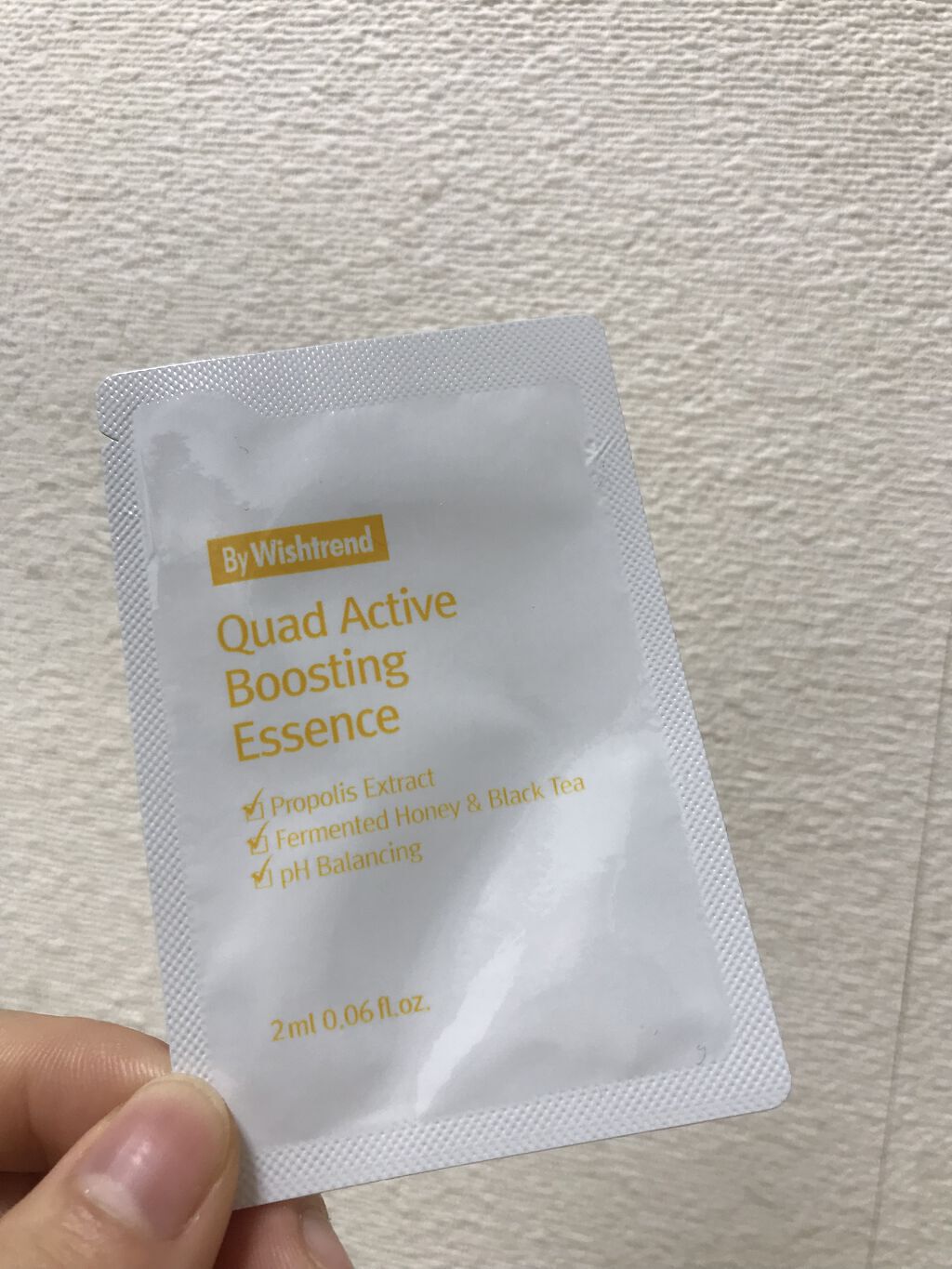 クアッドアクティブブースティングエッセンス/By Wishtrend/美容液を使ったクチコミ（1枚目）