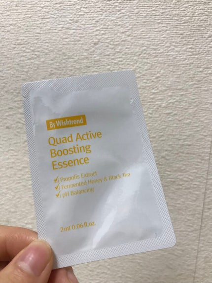 クアッドアクティブブースティングエッセンス/By Wishtrend/美容液を使ったクチコミ(1枚目)