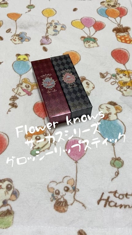 サーカスシリーズ グロッシーリップスティック /FlowerKnows/口紅を使ったクチコミ(1枚目)