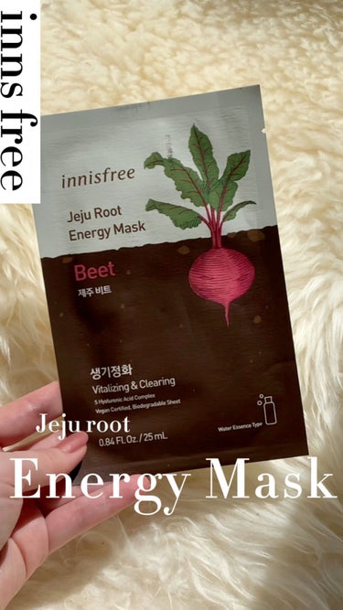 𓍯 innisfree ルートベジタブルマスク 

[ 特長 ]
■チェジュ島産の根菜を活かした美容液をたっぷり使用
■ ヒアルロン酸をはじめとした5種の保湿成分が肌に潤いを与え乾燥しにくい肌へ
■10