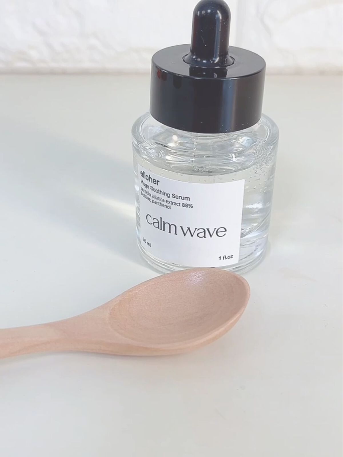 カームウェーブ - Mega Soothing Serum/elloher/美容液を使ったクチコミ（3枚目）