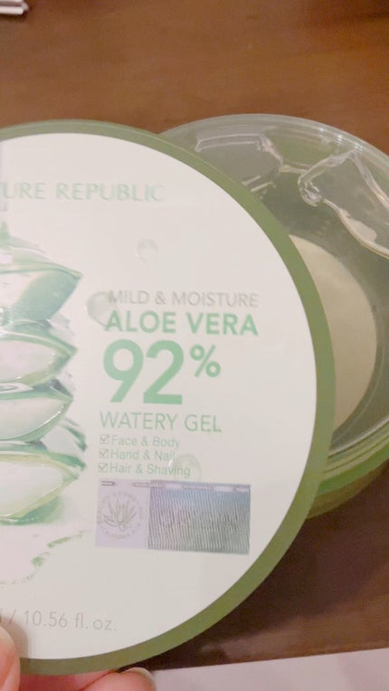 マイルド&モイスチャーアロエジェル/ネイチャーリパブリック/ボディローションの人気ショート動画