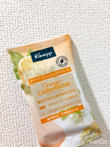 クナイプ スパークリングタブレット オレンジ・リンデンバウム <菩提樹>の香り /クナイプ/炭酸系入浴剤の人気ショート動画
