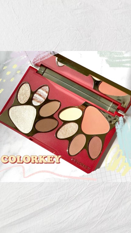 トラ十色アイシャドウパレット/COLORKEY/アイシャドウパレットの人気ショート動画