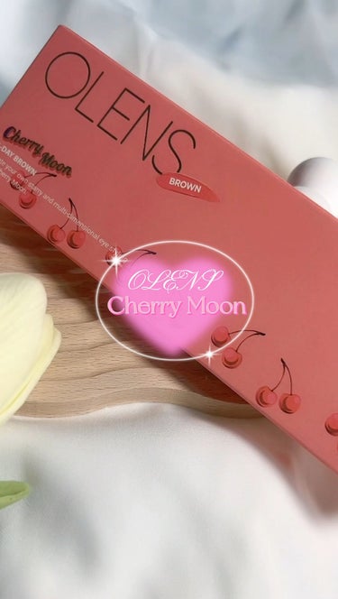 Cherry Moon 1day/OLENS/カラーコンタクトレンズの動画クチコミ5つ目