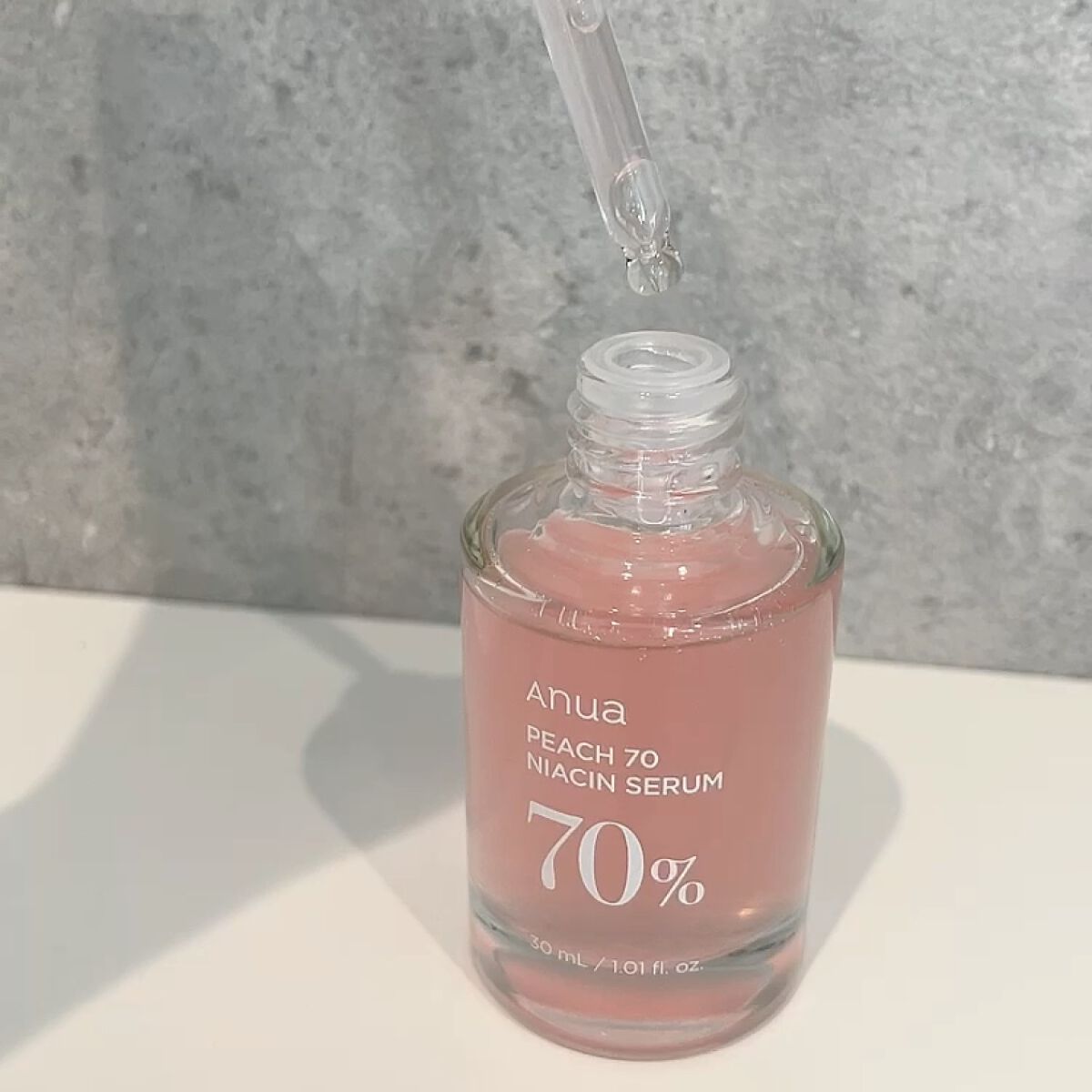 桃70%ナイアシンセラム/Anua/美容液を使ったクチコミ（3枚目）