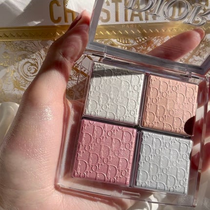 ディオール バックステージ フェイス グロウ パレット/Dior/ハイライトを使ったクチコミ(5枚目)