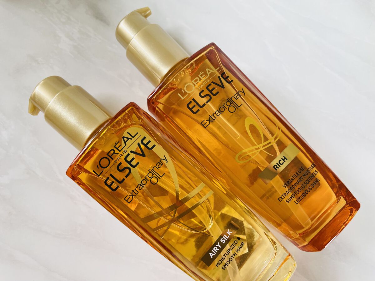 ロレアル パリ エクストラオーディナリー オイル エアリー シルク/ロレアル パリ/ヘアオイルを使ったクチコミ（1枚目）
