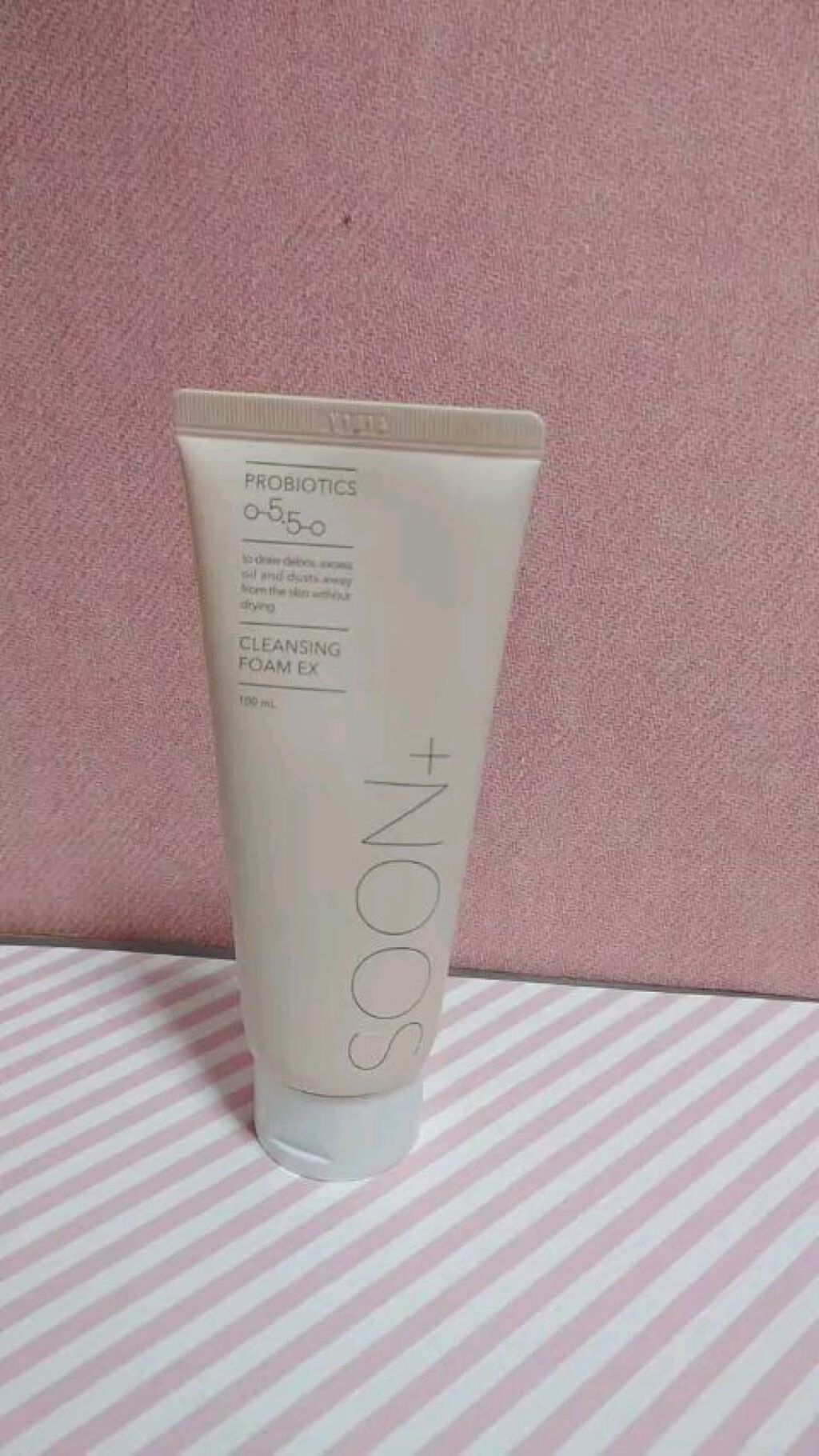 クレンジングフォーム/soon＋/洗顔フォームの動画クチコミ1つ目