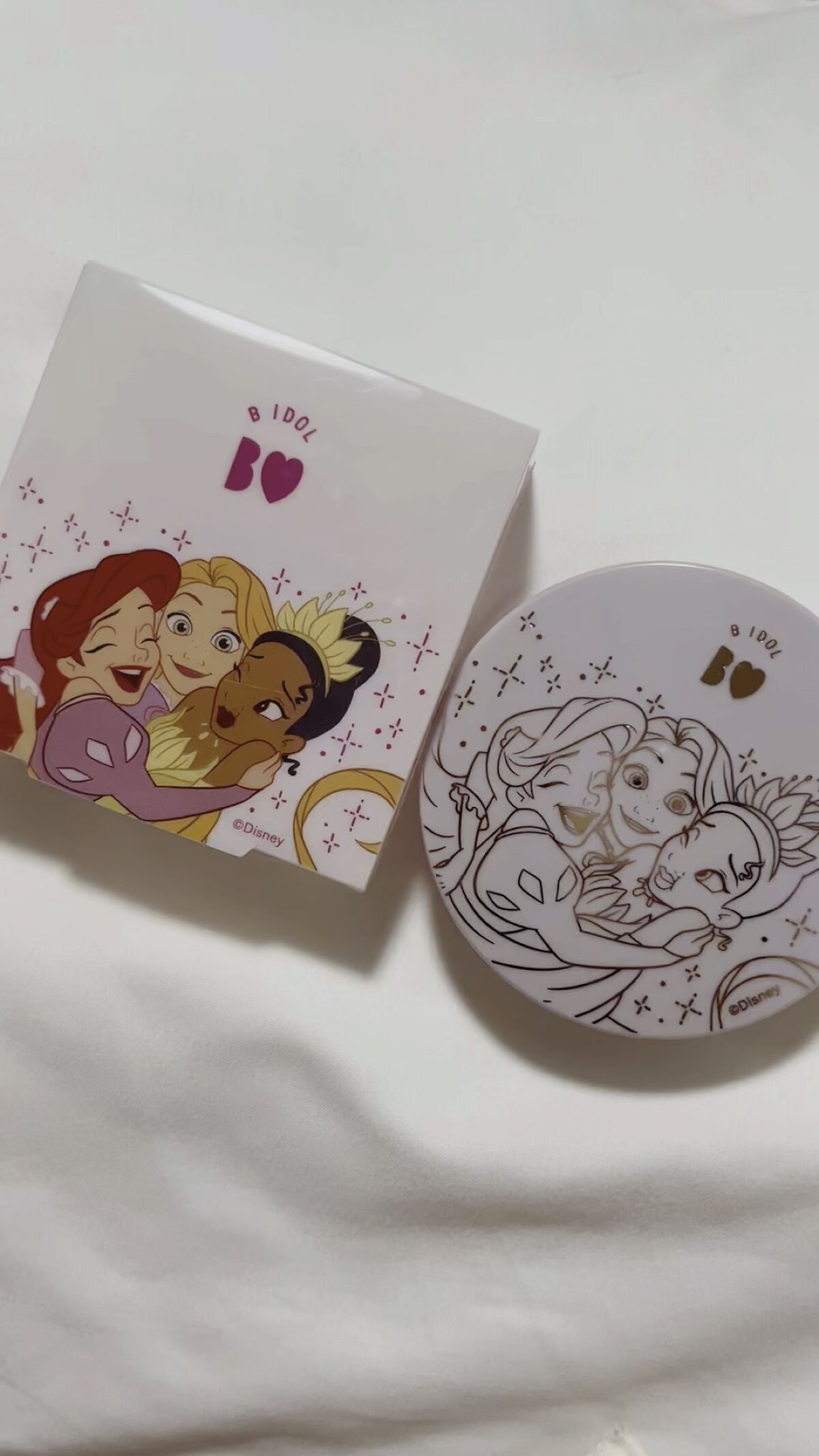 シルクアイスパウダー/b idol/ルースパウダーを使ったクチコミ（1枚目）