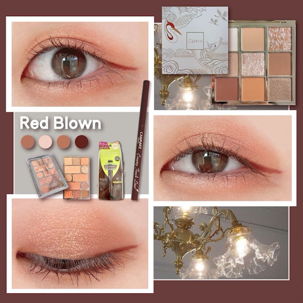 浮生大梦 9色アイシャドウパレット/CATKIN/アイシャドウパレットを使ったクチコミ（1枚目）