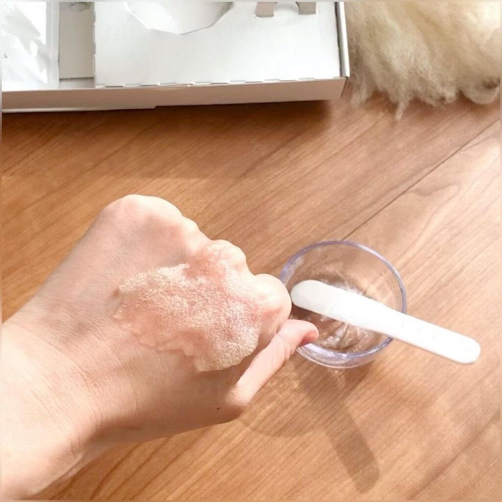 炭酸ジェルパック/NANO ACQUA/洗い流すパック・マスクを使ったクチコミ（2枚目）