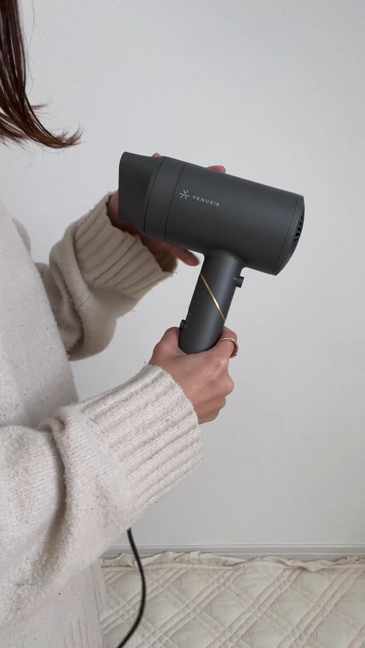 遠赤イオンドライヤーVDC-5100/VENUSiS/ドライヤーを使ったクチコミ（1枚目）