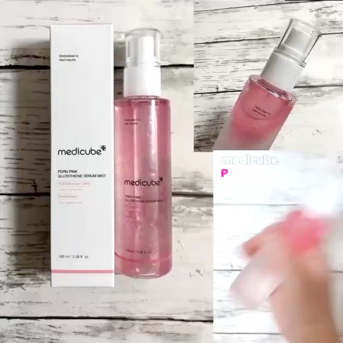 PDRNピンクセラムミスト/MEDICUBE/美容液を使ったクチコミ（1枚目）