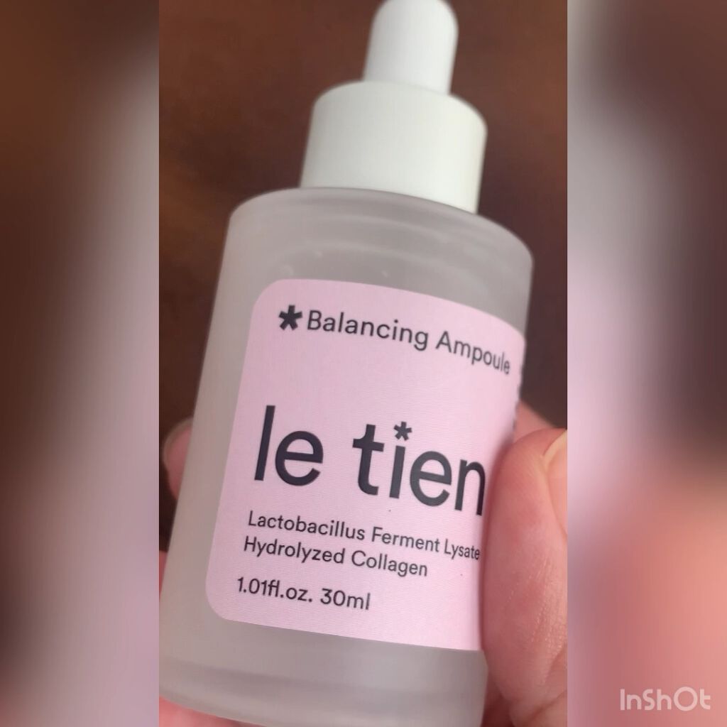 バランシングアンプル/le tien/美容液を使ったクチコミ（1枚目）