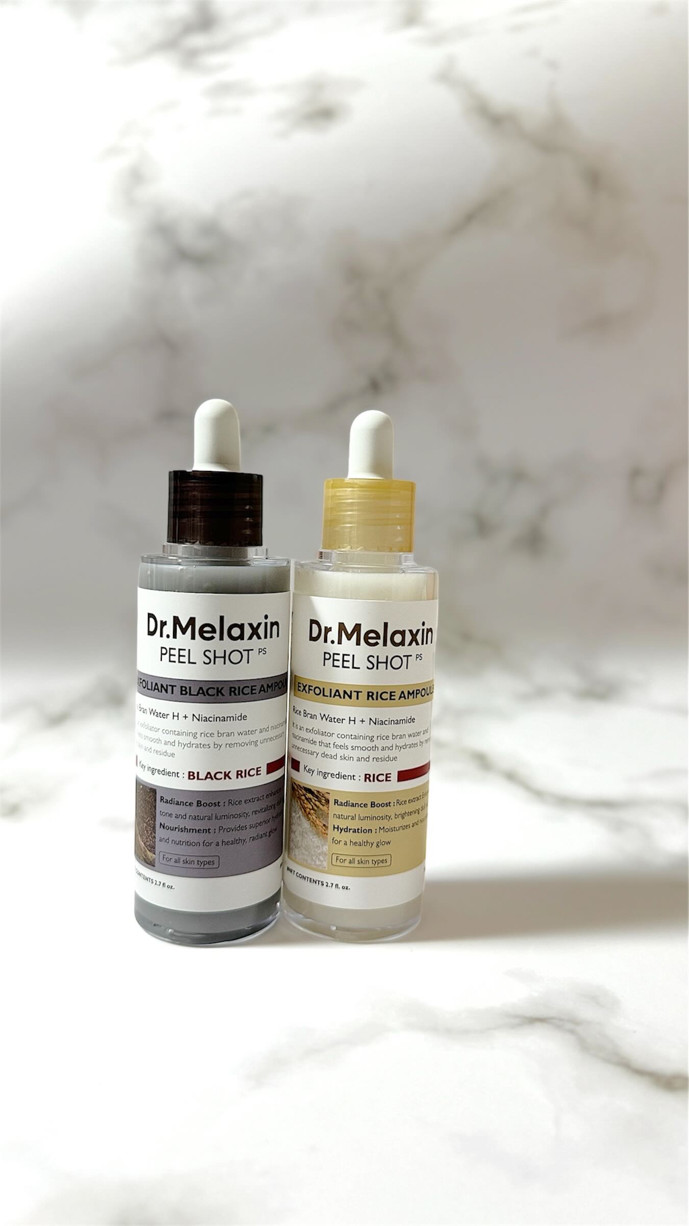 黒米ピールショットゴマージュアンプル/Dr.Melaxin/美容液の人気ショート動画