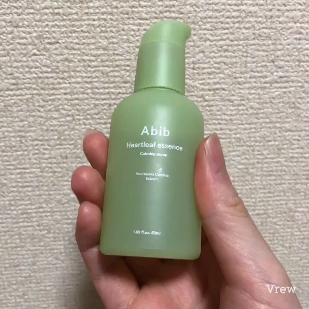 Heartleaf essence Calming pump/Abib /美容液を使ったクチコミ（1枚目）