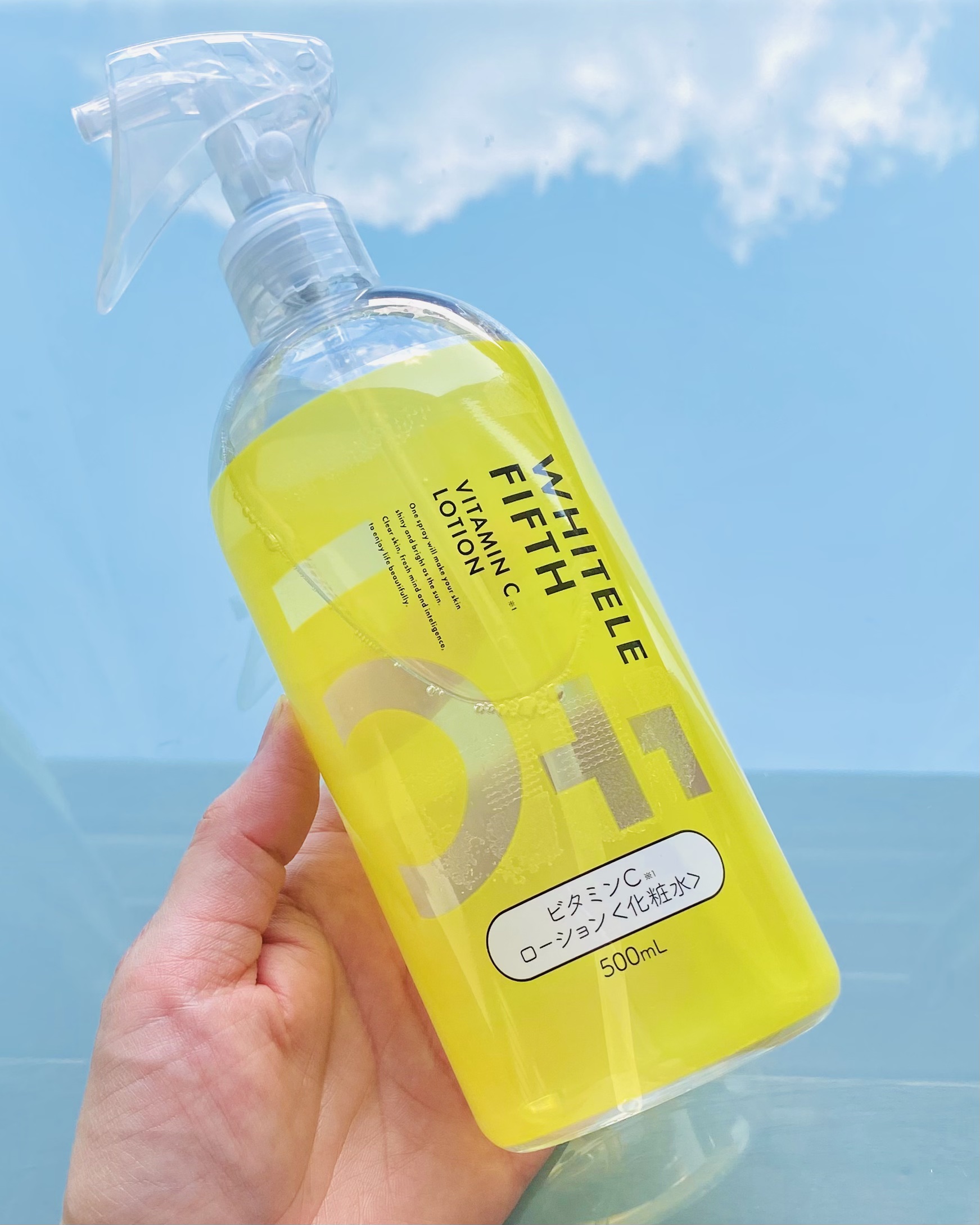 ビタミンCローション/WHITELE FIFTH/ミスト状化粧水の動画クチコミ3つ目