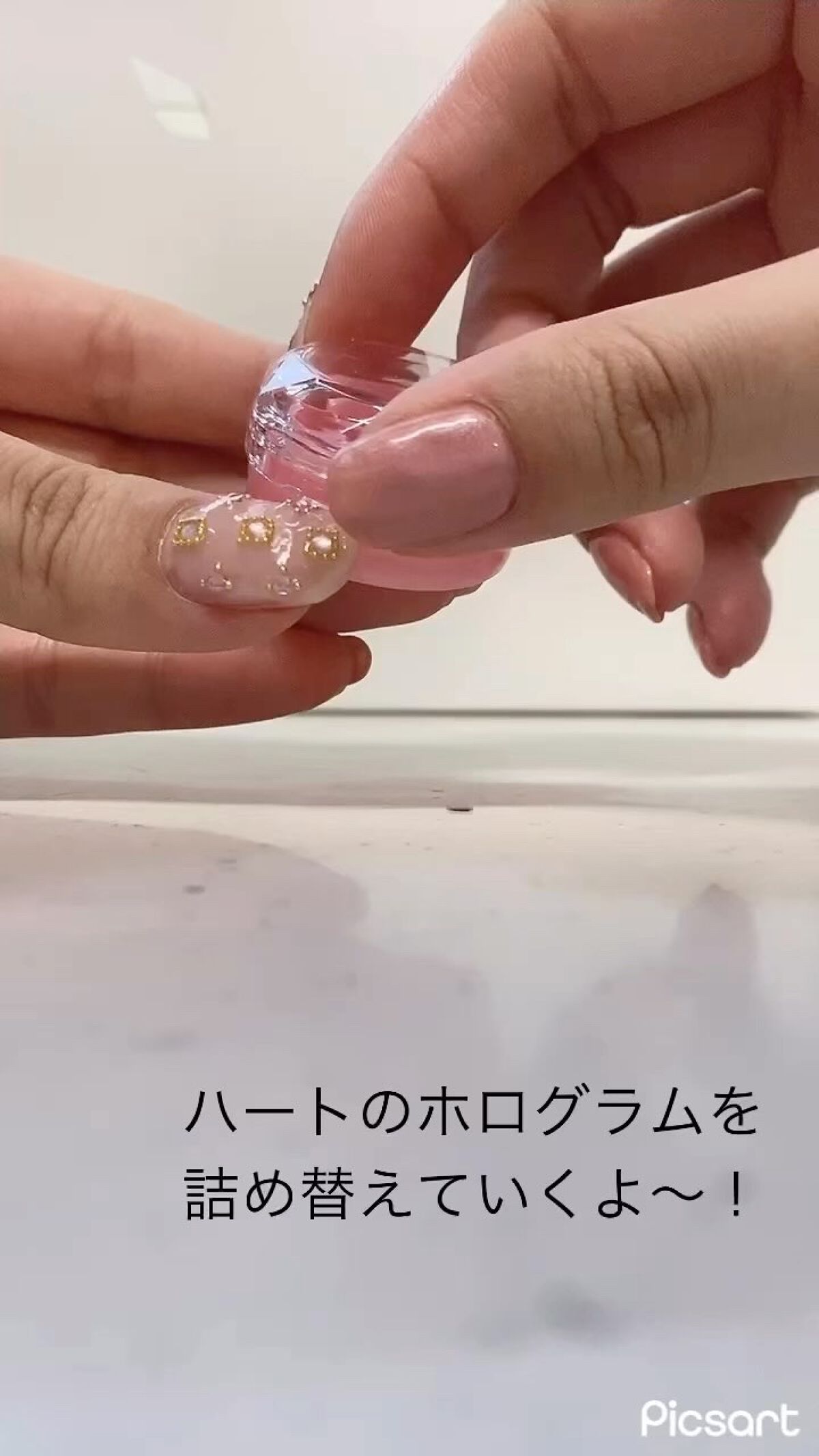 ホログラム/セリア/ネイルチップ・パーツの人気ショート動画