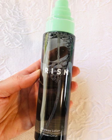 エニウェイ ローション グリーンシトラスの香り/RISM/ミスト状化粧水の動画クチコミ3つ目