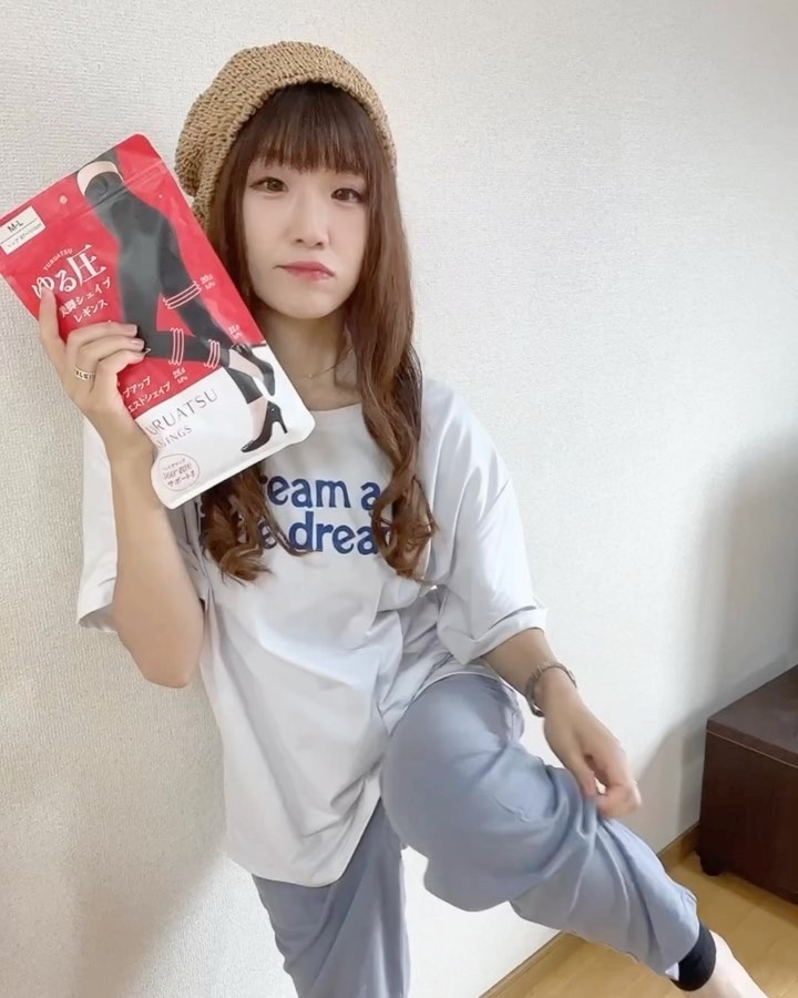 ゆる圧美脚シェイプレギンス/GLOBAL JAPAN/その他を使ったクチコミ（2枚目）