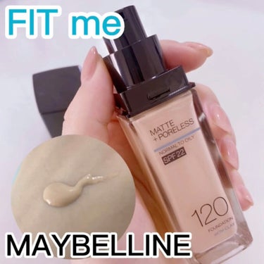 フィットミー リキッドファンデーション R/MAYBELLINE NEW YORK/リキッドファンデーションを使ったクチコミ（1枚目）