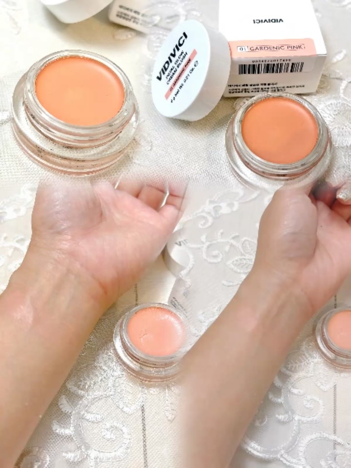 ペタルグロウクリームチーク/VIDIVICI/ジェル・クリームチークを使ったクチコミ（1枚目）