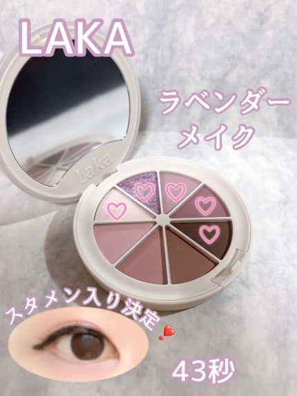 New Level Eyeshadow Palette/Laka/アイシャドウパレットの人気ショート動画