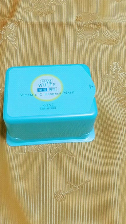 エッセンスマスク (ビタミンC)/クリアターン/シートマスク・パックの人気ショート動画