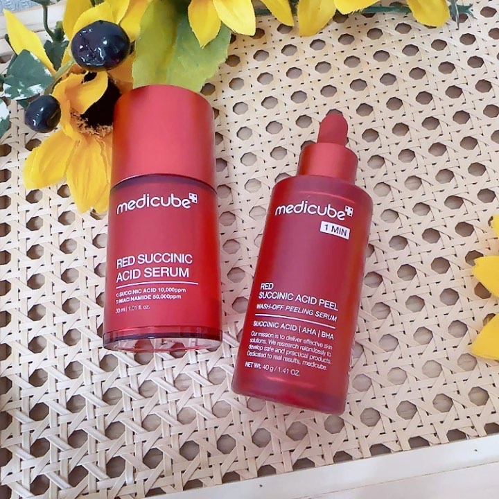 レッドアクネピーリングセラム/MEDICUBE/美容液を使ったクチコミ（2枚目）