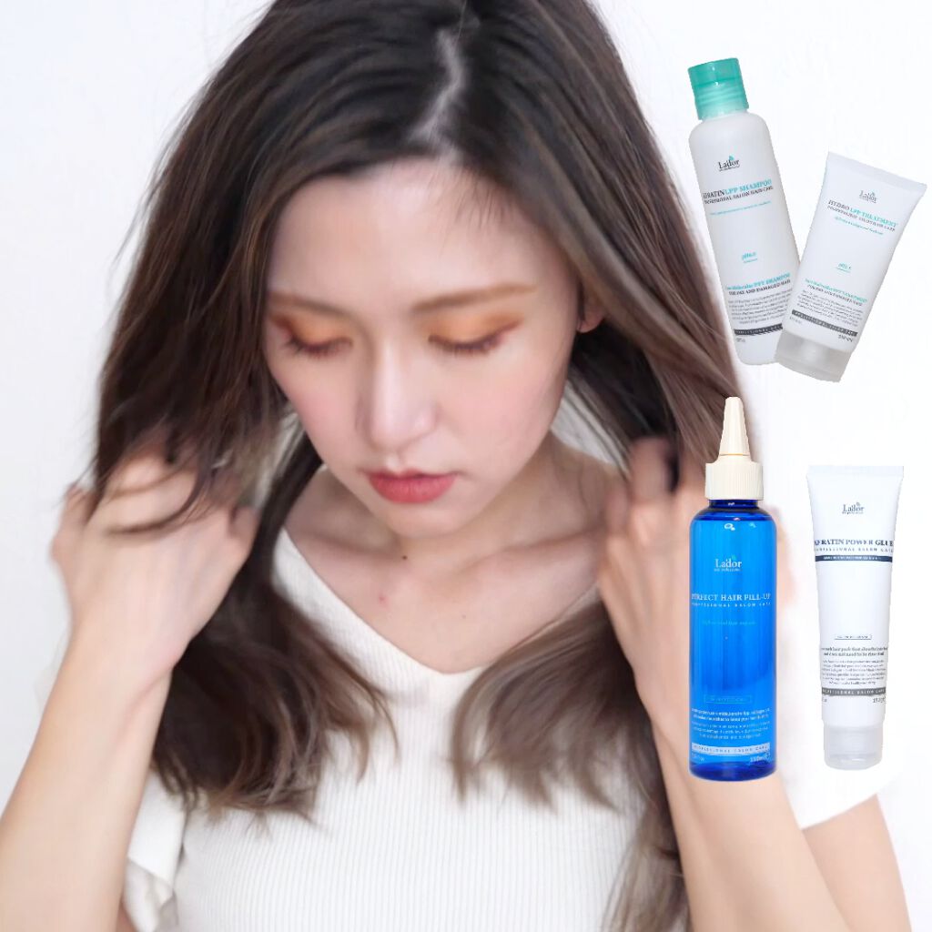 PERFECT HAIR FILL-UP/La'dor/洗い流すヘアトリートメントを使ったクチコミ（2枚目）