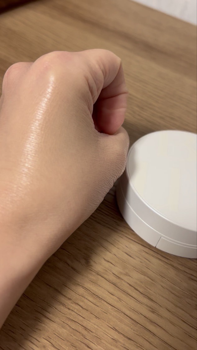 セラムフィット フルカバー グロークッション 21 ナチュラルベージュ/ByUR/クッションファンデーションを使ったクチコミ（2枚目）