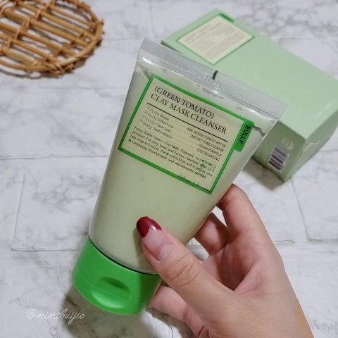 グリーントマトクレイマスククレンザー/FULLY/洗い流すパック・マスクを使ったクチコミ（3枚目）
