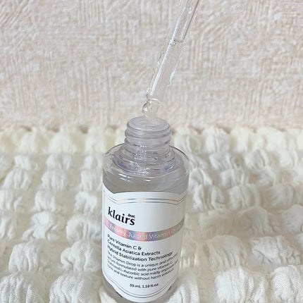 フレッシュリージュースドビタミンドロップ(35ml)/Klairs/美容液を使ったクチコミ(4枚目)