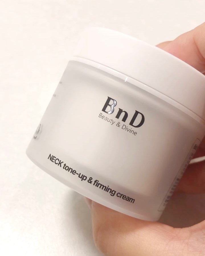 BnD ネックアイロン トーンアップ クリーム/BnD/ネック・デコルテケアを使ったクチコミ（2枚目）