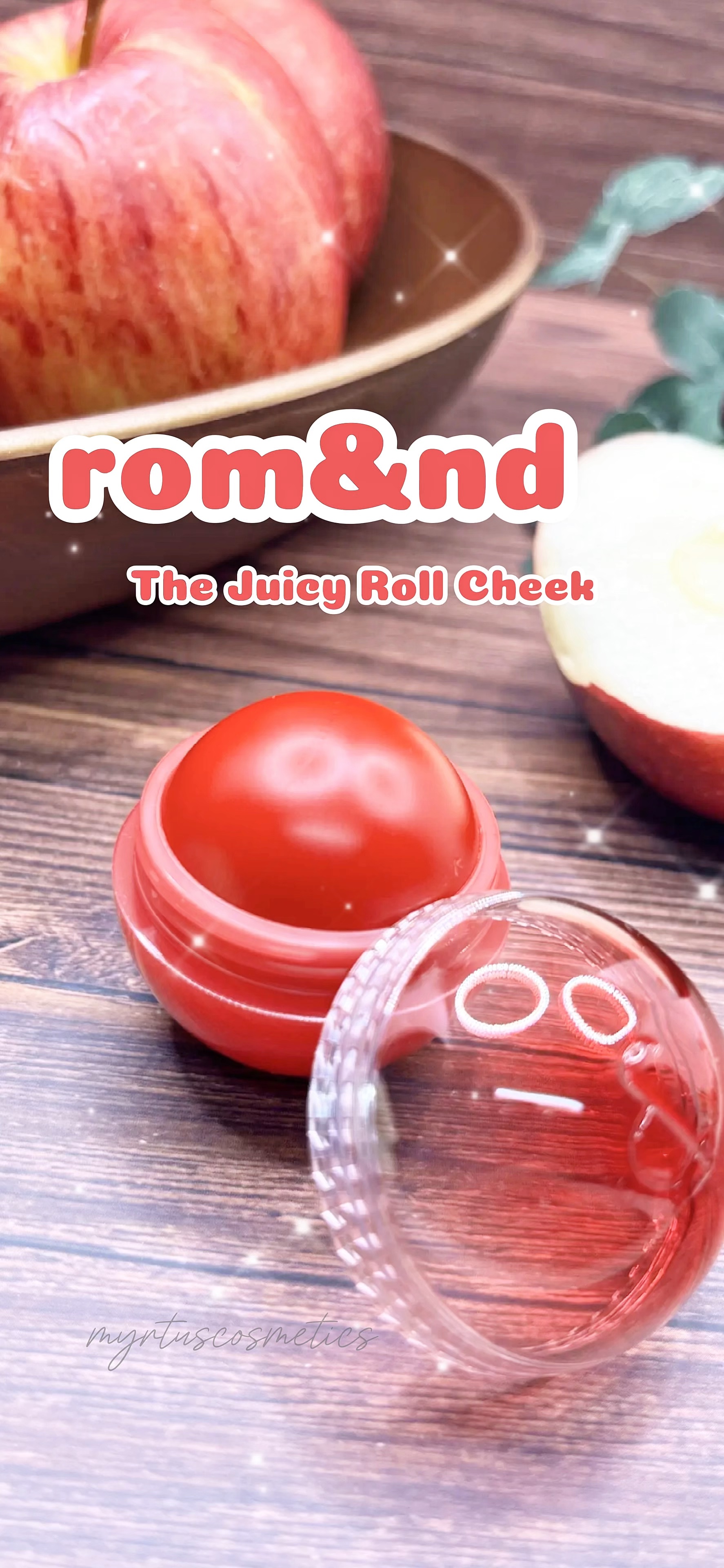 ジューシーロールチーク/rom&nd/ジェル・クリームチークの人気ショート動画