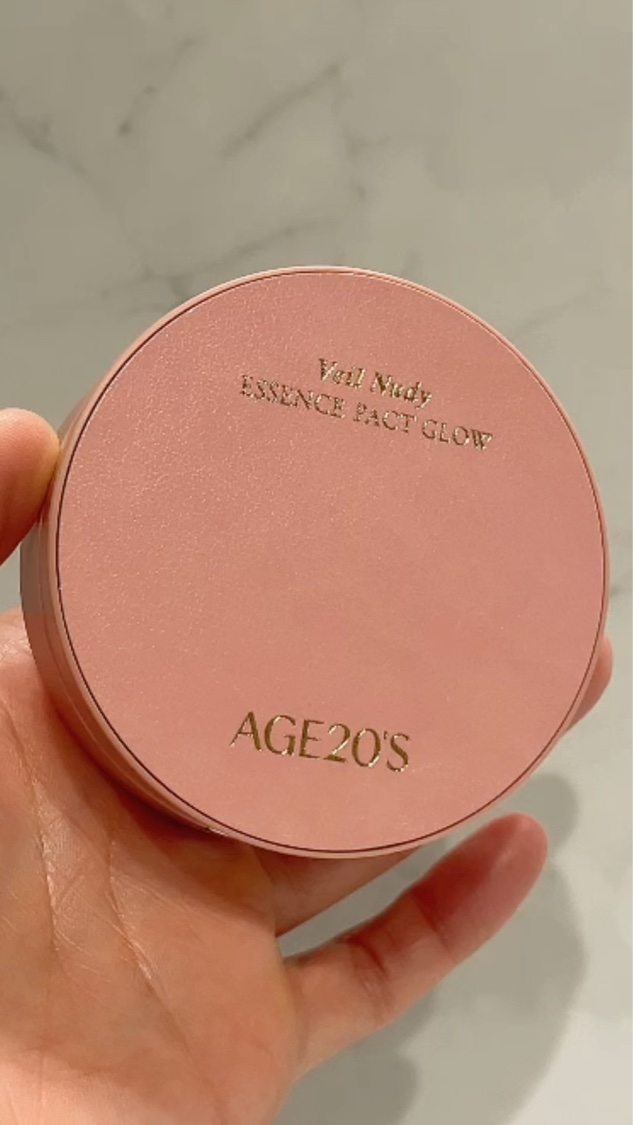 ヴェールヌーディ エッセンスパクトグロウ/AGE20’s/クリーム・エマルジョンファンデーションを使ったクチコミ（1枚目）