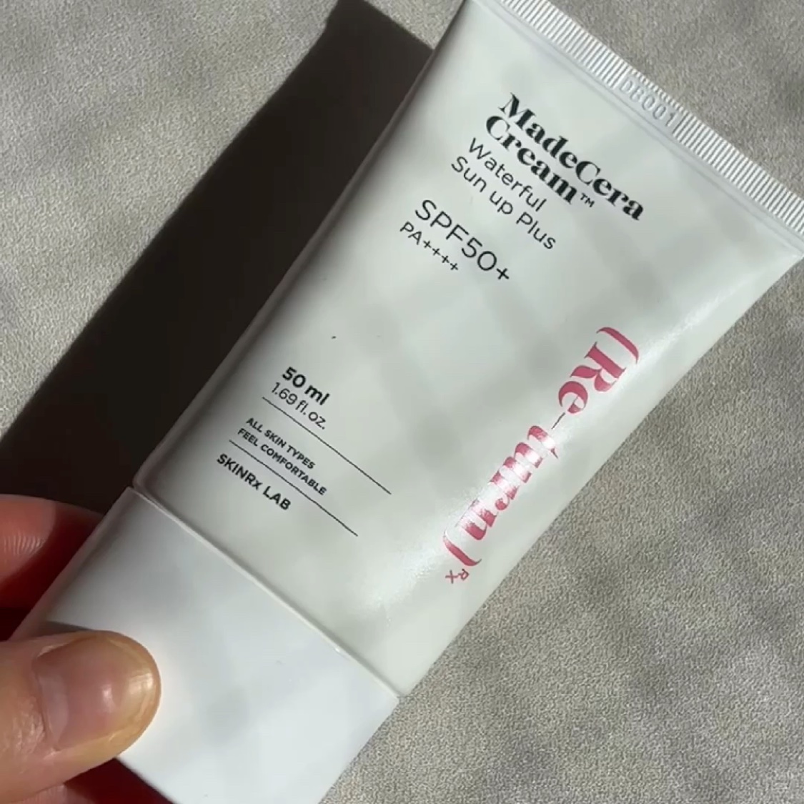 マデセラウォーターフルサンアッププラス/SKINRx LAB/日焼け止めクリームを使ったクチコミ（3枚目）