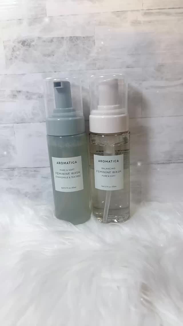 ⁡
⁡
韓国オリーブヤングで2年連続No.1の
フェミニンウォッシュ◎
(フェミニンケア部門2年連続1位(2023年、2024年))

アロマティカのフェミニンウォッシュは2種類！
ピュア＆ソフト、カモミール＆ティーツリー

泡で出てくるタ