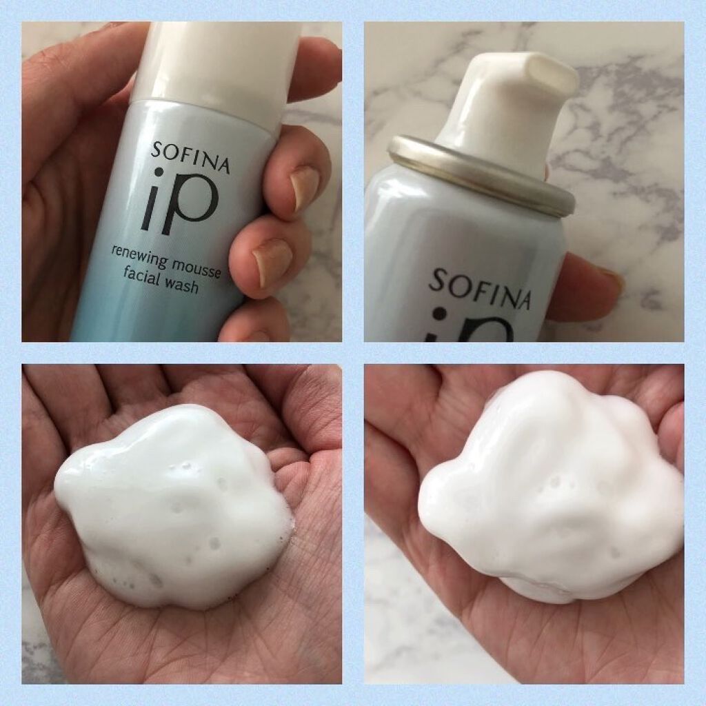 ソフィーナ iP リニュー ムース ウォッシュ/SOFINA iP/泡洗顔を使ったクチコミ（2枚目）