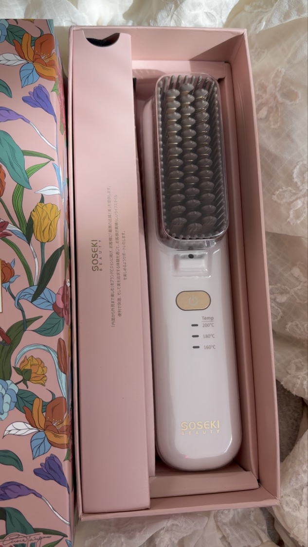 リトグロス コードレスヒートブラシ/SOSEKI/ヒートブラシを使ったクチコミ（3枚目）