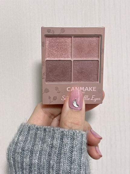 シルキースフレアイズ(マットタイプ)/キャンメイク/アイシャドウパレットの人気ショート動画