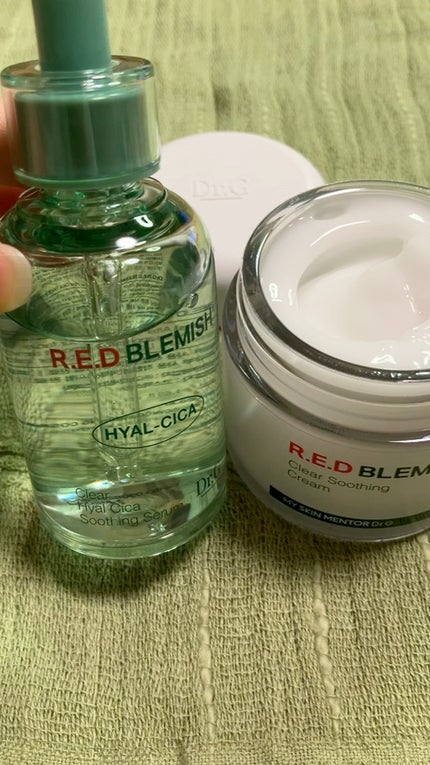 レッドブレミッシュ クリアヒアルシカスージングセラム/Dr.G/美容液の人気ショート動画