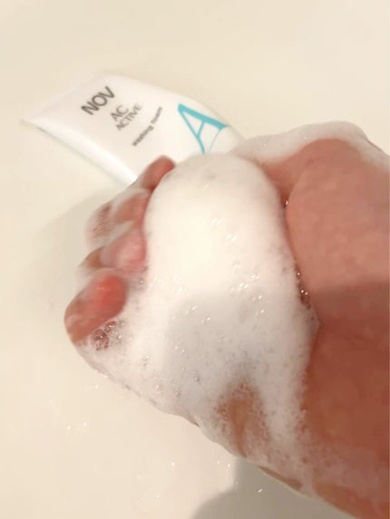 ACアクティブ ウォッシングフォーム/NOV/洗顔フォームを使ったクチコミ(4枚目)